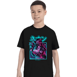 Shirts T-Shirts, Youth / XS / Black Neon Fantasy VII