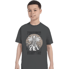 Load image into Gallery viewer, Shirts T-Shirts, Youth / XS / Charcoal Lovecraft Man