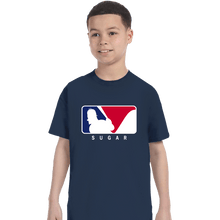 Load image into Gallery viewer, Secret_Shirts T-Shirts, Youth / XS / Navy Sugar League