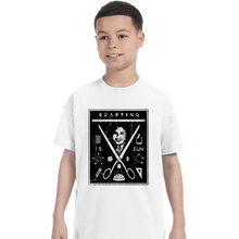 Load image into Gallery viewer, Secret_Shirts T-Shirts, Youth / XS / White Crafting Is Fun Secret Sale