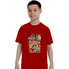 Load image into Gallery viewer, Shirts T-Shirts, Youth / XL / Red Mouse House Heroes '19