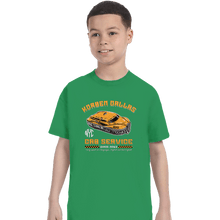 Load image into Gallery viewer, Daily_Deal_Shirts T-Shirts, Youth / XS / Irish Green Korben Dallas Taxi Service