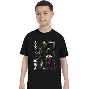 Shirts T-Shirts, Youth / XS / Black Fishman Of The Amazon