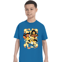 Load image into Gallery viewer, Shirts T-Shirts, Youth / XS / Sapphire Heroes Of Rage