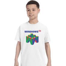 Load image into Gallery viewer, Shirts T-Shirts, Youth / XS / White Operating System