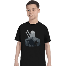 Load image into Gallery viewer, Shirts T-Shirts, Youth / XL / Black The Witcher - Hunter