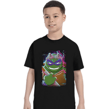 Load image into Gallery viewer, Daily_Deal_Shirts T-Shirts, Youth / XS / Black Glitch Donatello