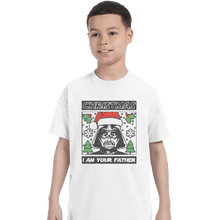 Load image into Gallery viewer, Shirts T-Shirts, Youth / XL / White Father Christmas