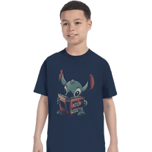 Load image into Gallery viewer, Shirts T-Shirts, Youth / XL / Navy How To Deal With My Feelings