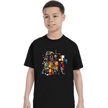 Load image into Gallery viewer, Daily_Deal_Shirts T-Shirts, Youth / XS / Black The Mondrianlorian