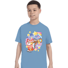 Load image into Gallery viewer, Shirts T-Shirts, Youth / XS / Powder Blue Animal Crossing - Celeste