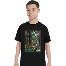 Load image into Gallery viewer, Daily_Deal_Shirts T-Shirts, Youth / XS / Black Galactic Empire In A Forest