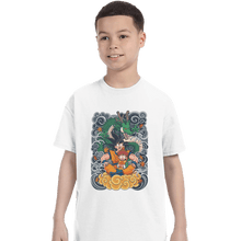 Load image into Gallery viewer, Shirts T-Shirts, Youth / XS / White Goku and Gohan