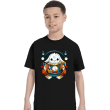 Load image into Gallery viewer, Daily_Deal_Shirts T-Shirts, Youth / XS / Black White Rabbit Mug
