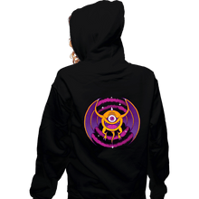 Load image into Gallery viewer, Shirts Zippered Hoodies, Unisex / Small / Black Evil Eye