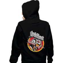 Load image into Gallery viewer, Shirts Zippered Hoodies, Unisex / Small / Black Screaming For Vengeance