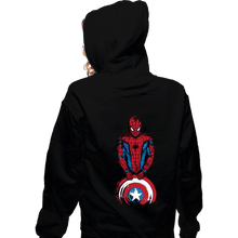 Load image into Gallery viewer, Shirts Zippered Hoodies, Unisex / Small / Black The Spider Is Coming