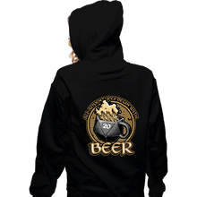 Load image into Gallery viewer, Secret_Shirts Zippered Hoodies, Unisex / Small / Black Beer Adventures