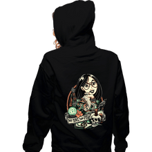 Load image into Gallery viewer, Daily_Deal_Shirts Zippered Hoodies, Unisex / Small / Black This Girl Can Fight