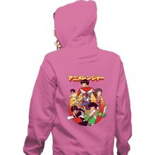 Load image into Gallery viewer, Secret_Shirts Zippered Hoodies, Unisex / Small / Red Anime Rangers