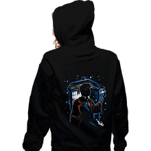 Load image into Gallery viewer, Secret_Shirts Zippered Hoodies, Unisex / Small / Black The Tenth Doctor
