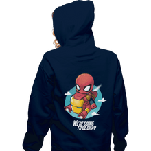 Load image into Gallery viewer, Shirts Zippered Hoodies, Unisex / Small / Navy We're Going To Be Ok