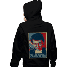 Load image into Gallery viewer, Shirts Zippered Hoodies, Unisex / Small / Black Save Ferris