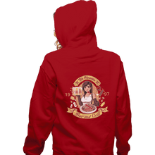 Load image into Gallery viewer, Shirts Zippered Hoodies, Unisex / Small / Red 7th Heaven Bar And Grill