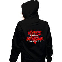 Load image into Gallery viewer, Secret_Shirts Zippered Hoodies, Unisex / Small / Black Horror In The Streets