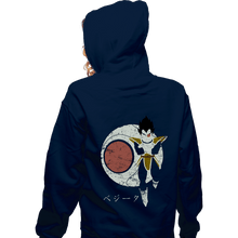 Load image into Gallery viewer, Shirts Zippered Hoodies, Unisex / Small / Navy Searching For Kakarot