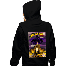 Load image into Gallery viewer, Secret_Shirts Zippered Hoodies, Unisex / Small / Black Showdown