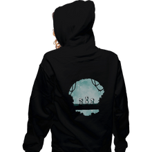 Load image into Gallery viewer, Shirts Zippered Hoodies, Unisex / Small / Black Spirit Night