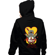 Load image into Gallery viewer, Daily_Deal_Shirts Zippered Hoodies, Unisex / Small / Black You Are My Sun