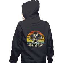 Load image into Gallery viewer, Daily_Deal_Shirts Zippered Hoodies, Unisex / Small / Dark Heather The Real First Goonie