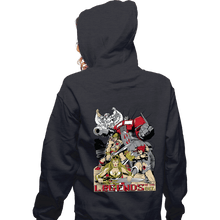 Load image into Gallery viewer, Secret_Shirts Zippered Hoodies, Unisex / Small / Dark Heather Legends Of The 80s