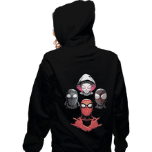 Load image into Gallery viewer, Shirts Zippered Hoodies, Unisex / Small / Black Arachnid Rhapsody