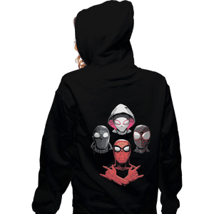 Shirts Zippered Hoodies, Unisex / Small / Black Arachnid Rhapsody