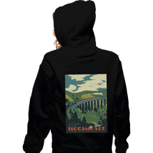 Load image into Gallery viewer, Shirts Zippered Hoodies, Unisex / Small / Black Visit Hogsmeade
