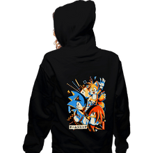 Load image into Gallery viewer, Secret_Shirts Zippered Hoodies, Unisex / Small / Black Team Mania 1