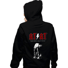 Load image into Gallery viewer, Secret_Shirts Zippered Hoodies, Unisex / Small / Black Hard Rocker