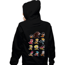 Load image into Gallery viewer, Secret_Shirts Zippered Hoodies, Unisex / Small / Black Evolutions Of King Monkey