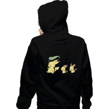 Load image into Gallery viewer, Shirts Zippered Hoodies, Unisex / Small / Black Pika Pika