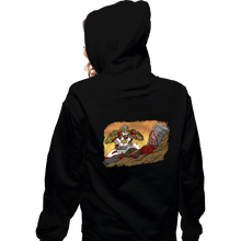Load image into Gallery viewer, Shirts Zippered Hoodies, Unisex / Small / Black You Let Me Pass Now
