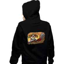 Load image into Gallery viewer, Shirts Zippered Hoodies, Unisex / Small / Black You Let Me Pass Now