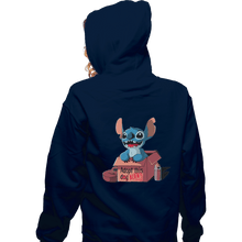 Load image into Gallery viewer, Shirts Zippered Hoodies, Unisex / Small / Navy Adopt This Dog