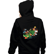 Load image into Gallery viewer, Secret_Shirts Zippered Hoodies, Unisex / Small / Black Land Before Christmas Time