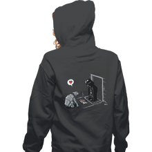 Load image into Gallery viewer, Shirts Zippered Hoodies, Unisex / Small / Dark Heather Cat-At's New Gift