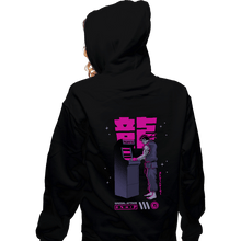 Load image into Gallery viewer, Secret_Shirts Zippered Hoodies, Unisex / Small / Black Ryu Arcade