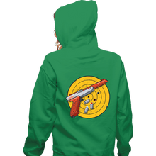 Load image into Gallery viewer, Daily_Deal_Shirts Zippered Hoodies, Unisex / Small / Irish Green Zapper

