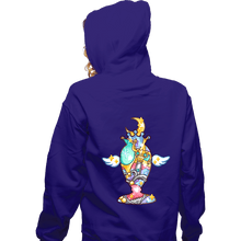 Load image into Gallery viewer, Shirts Zippered Hoodies, Unisex / Small / Violet Magical Silhouettes - Holy Grail